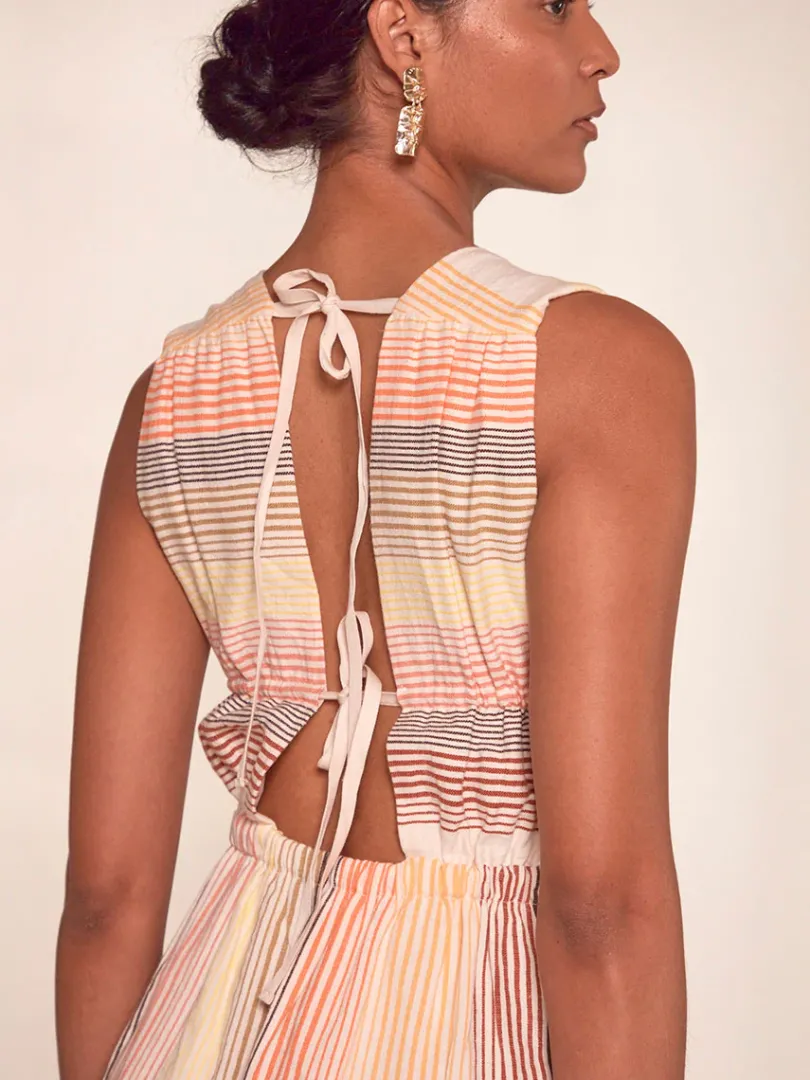 lemlem ANTHEA | V Neck Dress