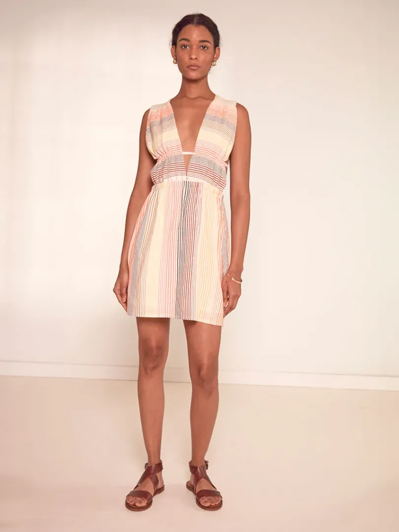 lemlem ANTHEA | V Neck Dress