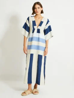 lemlem EDNA | V Neck Dress