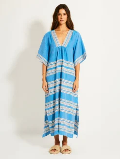 lemlem EDNA | V Neck Dress