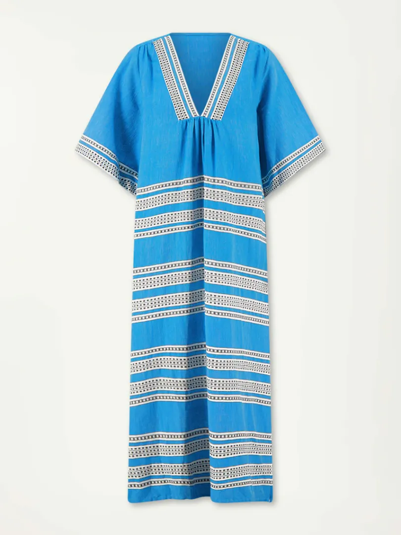 lemlem EDNA | V Neck Dress