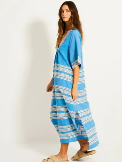 lemlem EDNA | V Neck Dress