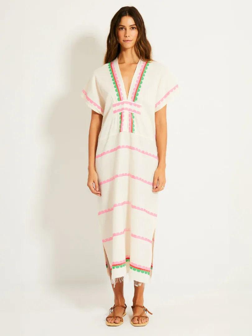 lemlem GASIRA | V Neck Caftan