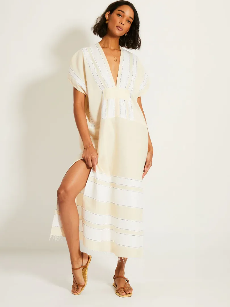 lemlem GASIRA | V Neck Caftan