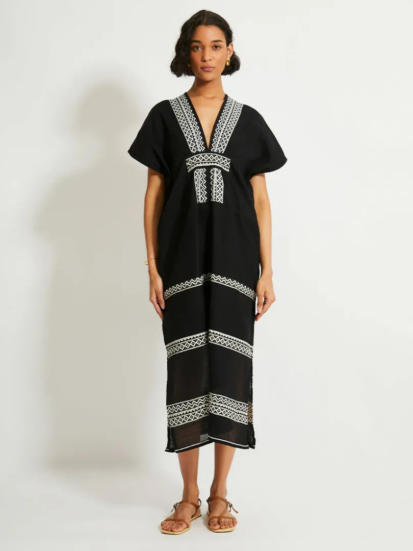 lemlem GASIRA | V Neck Caftan