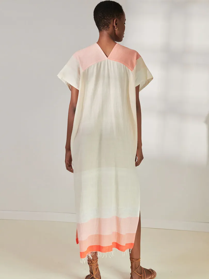 lemlem GASIRA | V Neck Caftan
