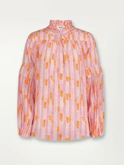 lemlem Gigi Ruffle Blouse