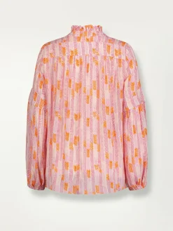 lemlem Gigi Ruffle Blouse