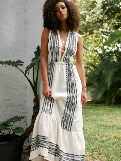 lemlem LELISA | V Neck Dress