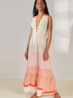 lemlem LELISA | V Neck Dress
