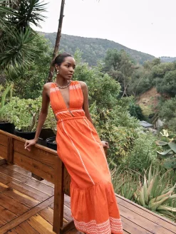 lemlem LELISA | V Neck Dress