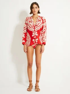 lemlem MITA | Button Up Blouse