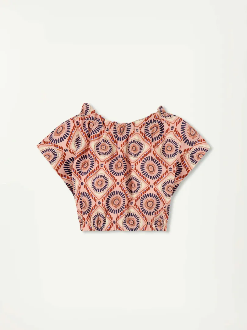 lemlem MUNA | Ruched Crop Top