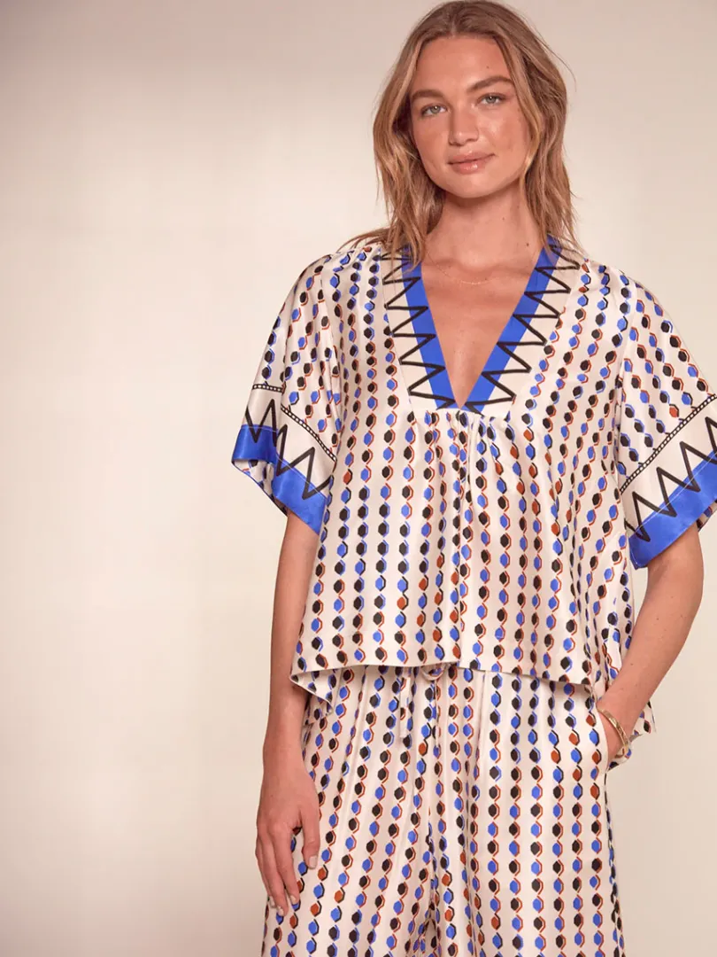 lemlem RITA | V Neck Top